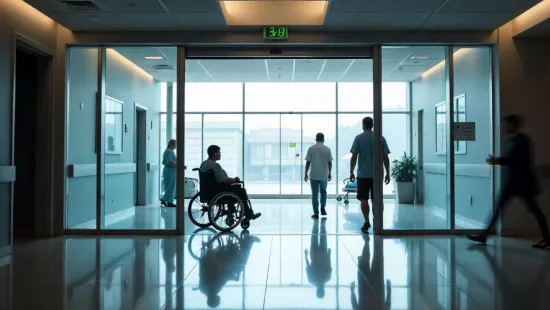 Hall d'un hôpital