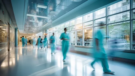 Service d'urgence en établissement de santé