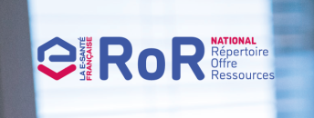 Logo du Répertoire national de l’Offre et des Ressources en santé et accompagnement médico-social (ROR)