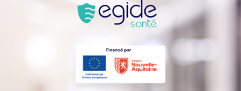 Visuel actualité_Logo Egide santé_logo UE_Logo région nouvelle aquitaine