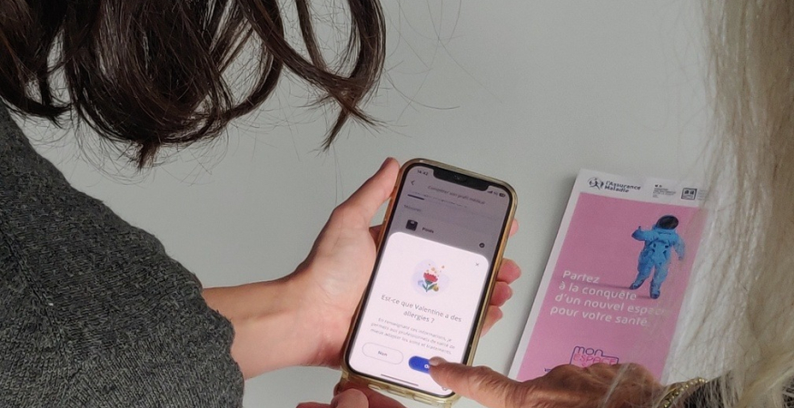 Application Mon espace santé